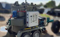 Плавильно-заливочная установка Прицепная Электрическая Марки ПЗУ-ПЭ (1100)