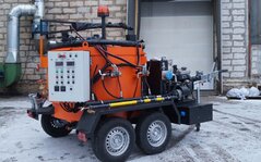 Плавильно-заливочная установка прицепная электрическая